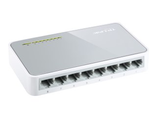 TP-Link TL-SF1008D 8-Port 10/100Mbps Desktop Switch - Przełącznik - 8 x 10/100 - stacjonarny
