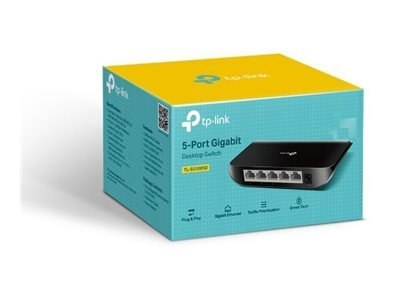 TP-Link TL-SG1005D 5-Port Gigabit Desktop Switch - Przełącznik - 5 x 10/100/1000 - stacjonarny
