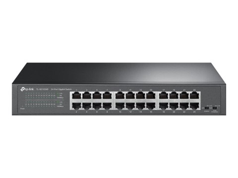 TP-Link TL-SG1024D - Przełącznik - 24 x 10/100/1000 - stacjonarny, montowany w szafie rack