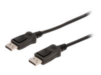 ASSMANN - Kabel portu wyświetlacza - DisplayPort 20-pin (M) do DisplayPort 20-pin (M) - 10 m - odlewany - czarny