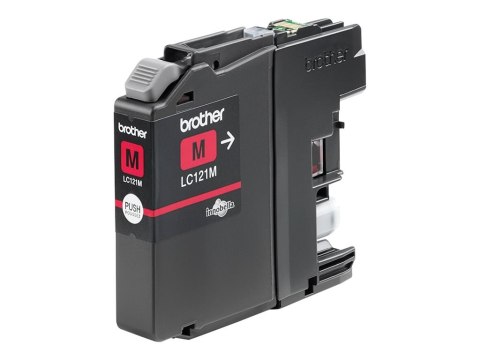 Brother LC121M - Magenta - oryginał - pojemnik na tusz - dla Brother DCP-J100, DCP-J105, DCP-J132W, DCP-J552DW, DCP-J752DW