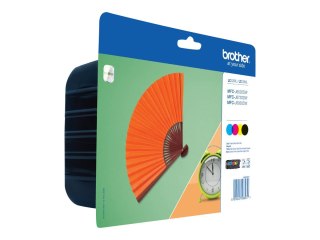 Brother LC129XL Value Pack - 4 szt. - czarny, żółty, cyjan, magenta - oryginał - kopuła - pojemnik na tusz