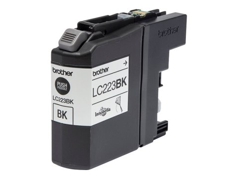 Brother LC223BK - Czarny - oryginał - pojemnik na tusz - dla Brother DCP-J4120DW, DCP-J562DW, MFC-J4420DW, MFC-J4625DW, MFC-J532