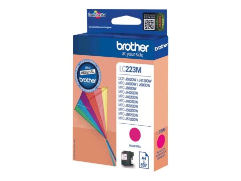 Brother LC223M - Magenta - oryginał - pojemnik na tusz - dla Brother DCP-J4120DW, DCP-J562DW, MFC-J4420DW, MFC-J4625DW, MFC-J532