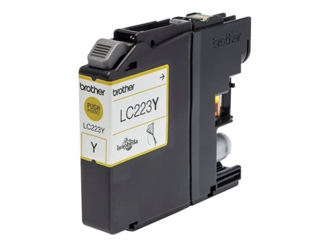 Brother LC223Y - Żółty - oryginał - pojemnik na tusz - dla Brother DCP-J4120DW, DCP-J562DW, MFC-J4420DW, MFC-J4625DW, MFC-J5320D