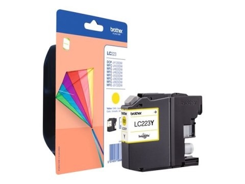 Brother LC223Y - Żółty - oryginał - pojemnik na tusz - dla Brother DCP-J4120DW, DCP-J562DW, MFC-J4420DW, MFC-J4625DW, MFC-J5320D