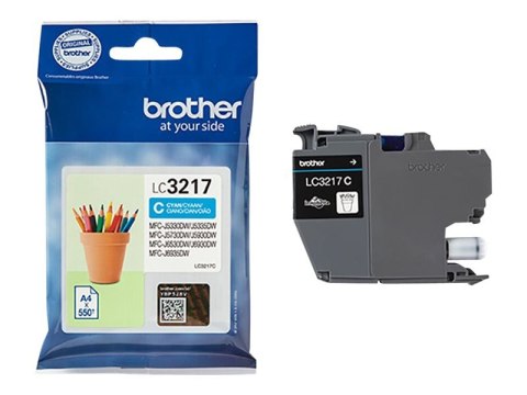 Brother LC3217C - Cyjan - oryginał - pojemnik na tusz - dla Brother MFC-J5335DW, MFC-J5730DW, MFC-J5930DW, MFC-J6935DW