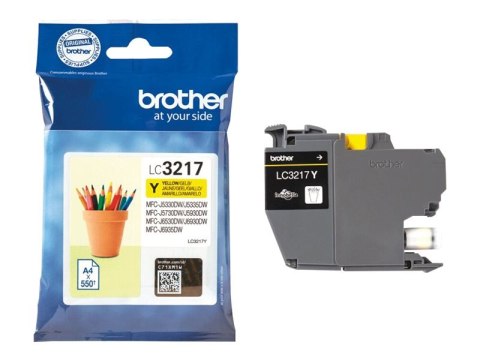 Brother LC3217Y - Żółty - oryginał - pojemnik na tusz - dla Brother MFC-J5335DW, MFC-J5730DW, MFC-J5930DW, MFC-J6935DW