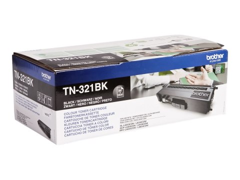 Brother TN321BK - Czarny - oryginał - Toner - dla Brother DCP-L8400CDN, DCP-L8450CDW, MFC-L8650CDW