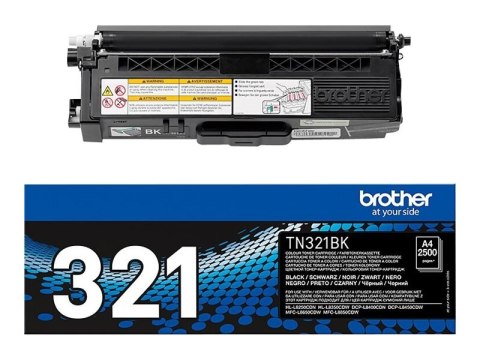 Brother TN321BK - Czarny - oryginał - Toner - dla Brother DCP-L8400CDN, DCP-L8450CDW, MFC-L8650CDW