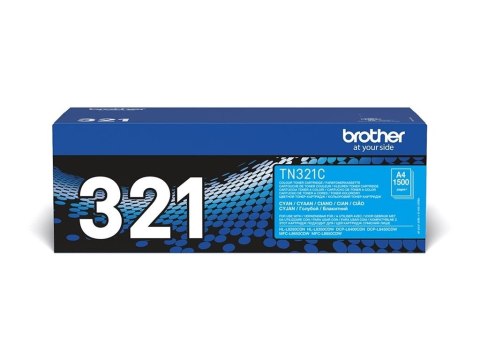 Brother TN321C - Cyjan - oryginał - Toner - dla Brother DCP-L8400CDN, DCP-L8450CDW, MFC-L8650CDW