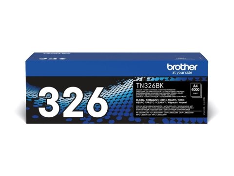 Brother TN326BK - Czarny - oryginał - Toner - dla Brother DCP-L8400CDN, DCP-L8450CDW, MFC-L8650CDW