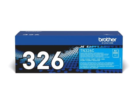 Brother TN326C - Cyjan - oryginał - Toner - dla Brother DCP-L8400CDN, DCP-L8450CDW, MFC-L8650CDW