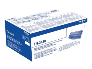 Brother TN3430 - Czarny - oryginał - Toner - dla Brother HL-L5100, L5200, L6300, L6400, L6450, MFC-L5700, L5750, L6800, L6900, L