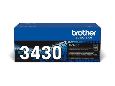 Brother TN3430 - Czarny - oryginał - Toner - dla Brother HL-L5100, L5200, L6300, L6400, L6450, MFC-L5700, L5750, L6800, L6900, L
