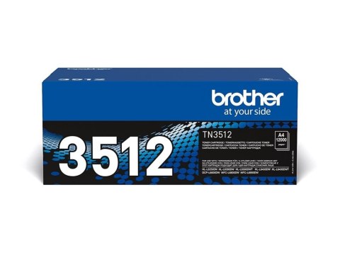 Brother TN3512 - Czarny - oryginał - Toner - dla Brother DCP-L6600, HL-L6250, L6300, L6400, L6450, MFC-L6800, L6900, L6950, L697