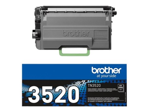 Brother TN3520 - Czarny - oryginał - Toner - dla Brother HL-L6400DWTT, MFC-L6900DW Custom UI, MFC-L6900DWTZ, MFC-L6970DW, MFC-L6
