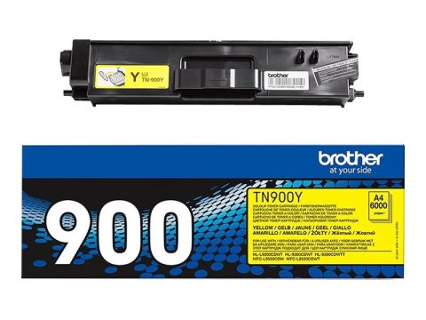 Brother TN900y - Żółty - oryginał - Toner - dla Brother HL-L9300CDWTT, MFC-L9550CDWT