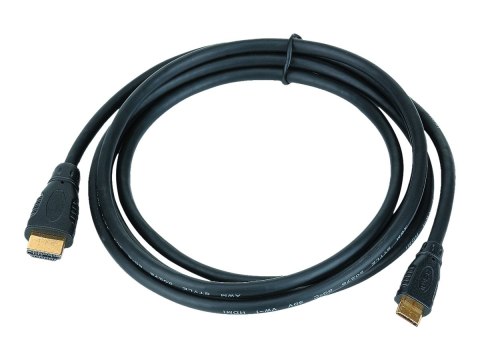Cablexpert CC-HDMI4C-6 - Kabel HDMI z Ethernet - 19 pin mini HDMI Type C męski do HDMI męski - 1.8 m - obsługa 4K