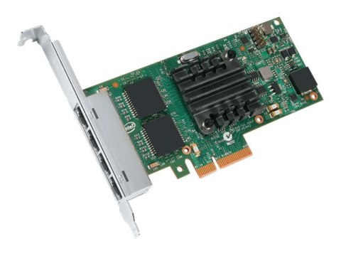 FUJITSU PLAN CP Intel I350-T4 - Adapter sieciowy - PCIe 2.1 x4 niski profil - Gigabit Ethernet x 4 - dla PRIMERGY CX2550 M5, CX2