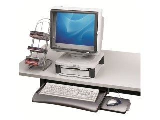 Fellowes UnderDesk Keyboard Manager - Szuflada klawiatury - platynowy