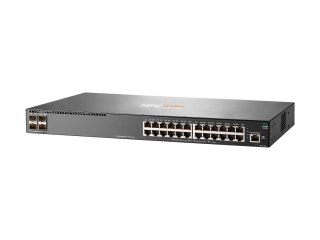 HPE Aruba 2930F 24G 4SFP+ - Przełącznik - L3 - Tak - 24 x 10/100/1000 + 4 x 1 Gigabit / 10 Gigabit SFP+ (uplink) - montowany w s