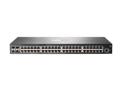 HPE Aruba 2930F 48G 4SFP+ - Przełącznik - L3 - Tak - 48 x 10/100/1000 + 4 x 1 Gigabit / 10 Gigabit SFP+ (uplink) - montowany w s