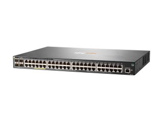 HPE Aruba 2930F 48G PoE+ 4SFP - Przełącznik - L3 - Tak - 48 x 10/100/1000 (PoE+) + 4 x Gigabit SFP (uplink) - montowany w szafie