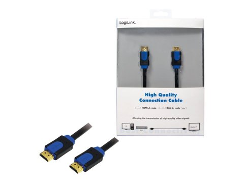 LogiLink - Kabel HDMI z Ethernet - HDMI męski do HDMI męski - 5 m