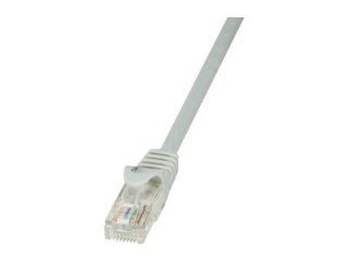 LogiLink - Kabel krosowy - RJ-45 (M) do RJ-45 (M) - 5 m - UTP - CAT 5e - szary