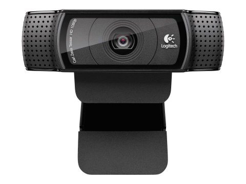 Logitech HD Pro Webcam C920 - Kamerka internetowa - kolor - 1920 x 1080 - audio - USB 2.0 - H.265