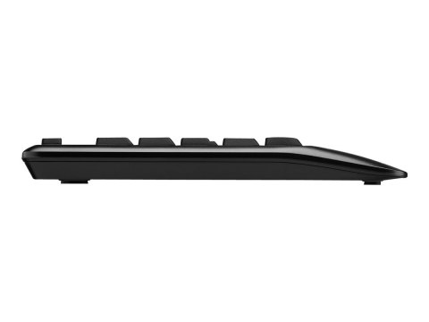 Logitech Wireless Combo MK345 - Zestaw klawiatura i mysz - bezprzewodowa - 2.4 GHz - Międzynarodowy USA - czarny, niebieski