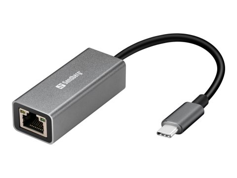 Sandberg USB-C to Network Converter - Adapter sieciowy - USB-C - Gigabit Ethernet
