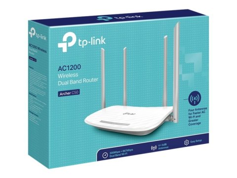 TP-Link Archer C50 - Router bezprzewodowy przełącznik 4-portowy Dwuzakresowy