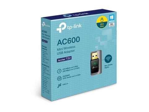 TP-Link Archer T2U - Adapter sieciowy - USB 2.0 - Wi-Fi 5