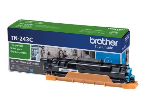 Brother TN243C - Cyjan - oryginał - Toner - dla Brother DCP-L3510CDW, DCP-L3517CDW, DCP-L3550CDW, DCP-L3550DW, MFC-L3730CDN