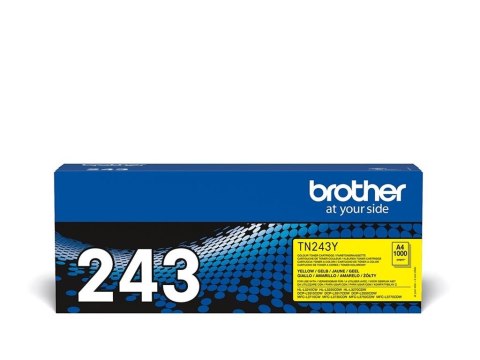 Brother TN243Y - Żółty - oryginał - Toner - dla Brother DCP-L3510CDW, DCP-L3517CDW, DCP-L3550CDW, DCP-L3550DW, MFC-L3730CDN