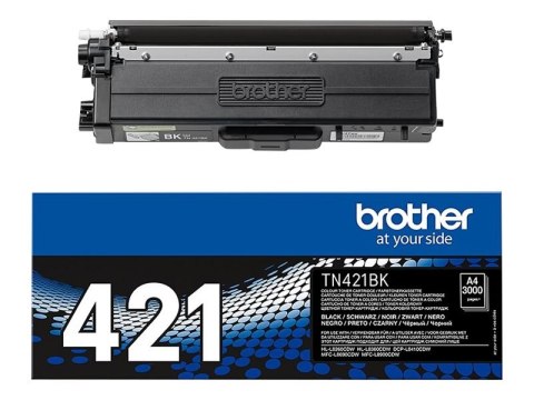 Brother TN421BK - Czarny - oryginał - Toner - dla Brother DCP-L8410CDW, DCP-L8410CDWT, HL-L8360CDWMT, MFC-L8690CDW