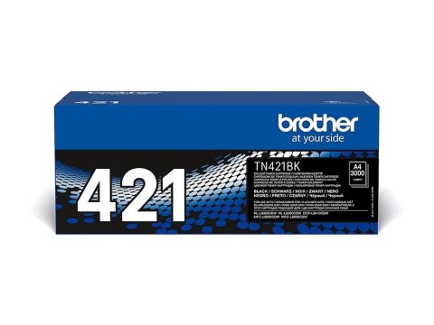 Brother TN421BK - Czarny - oryginał - Toner - dla Brother DCP-L8410CDW, DCP-L8410CDWT, HL-L8360CDWMT, MFC-L8690CDW