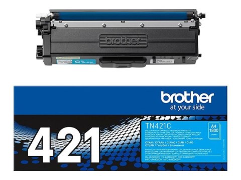 Brother TN421C - Cyjan - oryginał - Toner - dla Brother DCP-L8410CDW, DCP-L8410CDWT, HL-L8360CDWMT, MFC-L8690CDW