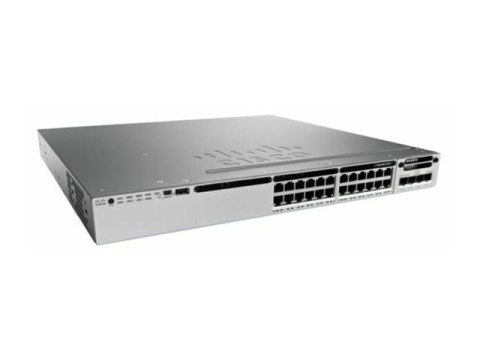 Cisco Catalyst 9300 - Network Essentials - przełącznik - Tak - 24 x 10/100/1000 - montowany w szafie rack