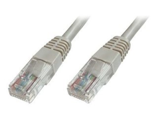 DIGITUS Ecoline - Kabel krosowy - RJ-45 (M) do RJ-45 (M) - 10 m - UTP - CAT 5e - ładowany - szary