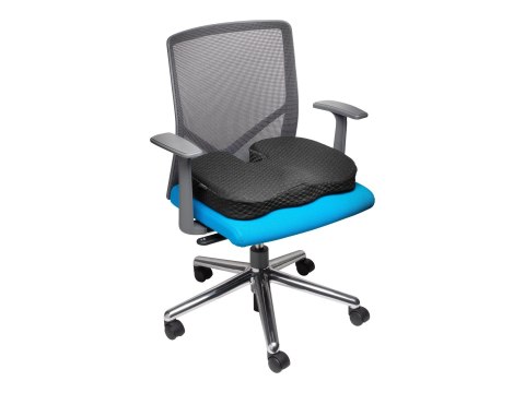 Kensington Premium Cool Gel Seat Cushion - Poduszka fotela - czarny