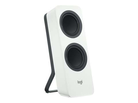 Logitech Z207 - Głośniki - dla komputera - kanał 2.0 - bezprzewodowa - Bluetooth - 5 wat (całkowita) - biały