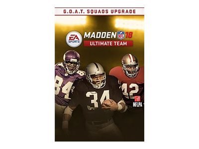Madden NFL 18 G.O.A.T. Squads Upgrade - DLC Xbox One - do pobrania - ESD