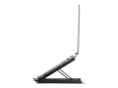 Neomounts NSLS075 - Stojak - dla laptop - stal proszkowana - czarny - rozmiar ekranu: 10"-15" - biurku