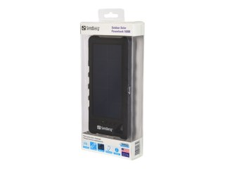 Sandberg Outdoor Solar Powerbank 16000 - Power bank słoneczny - litowo-jonowa - 16000 mAh - 3.4 A - 3 złącza wychodzące (USB, US
