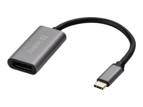 Sandberg USB-C to DisplayPort Link - Zewnętrzny adapter wideo - USB-C 3.1 - DisplayPort