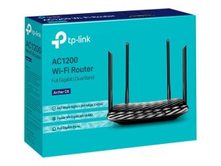 TP-Link Archer C6 - Router bezprzewodowy przełącznik 4-portowy - 1GbE - Wi-Fi 5 - Dwuzakresowy