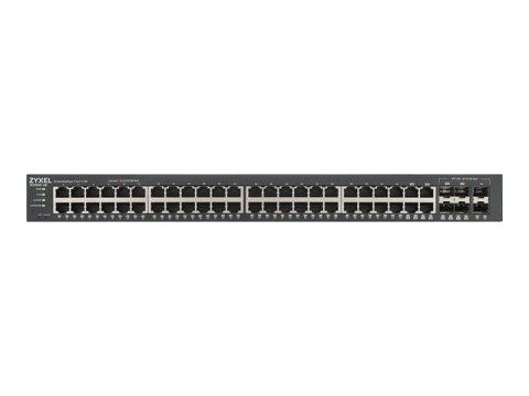 Zyxel GS1920-48v2 - Przełącznik - smart - 48 x 10/100/1000 + 4 x zestaw Gigabit SFP + 2 x Gigabit SFP - montowany w szafie rack